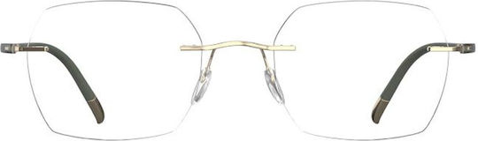 Silhouette Brillengestell Gold SILH5540 HB 7530