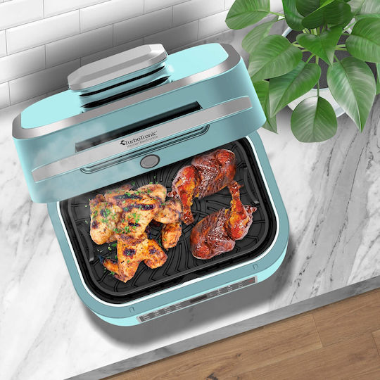 Turbotronic Πολυμάγειρας 1800W με Χωρητικότητα 6.5lt Μπλε