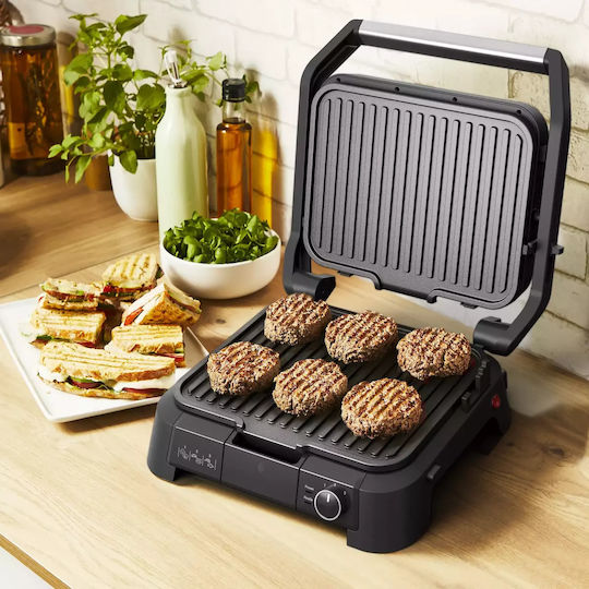 Tefal Supergrill 3In1 Сандвич тостер грил с подвижни плочи 2000W Черна