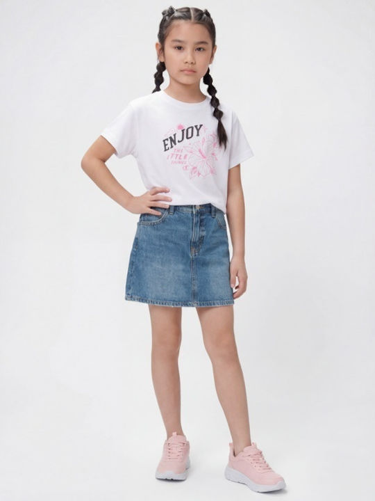Kinderoberteile T-Shirts Weiß