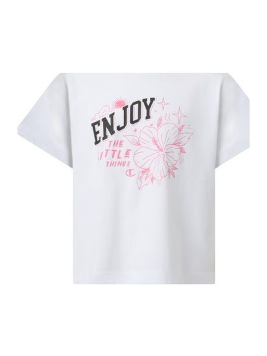 Kinderoberteile T-Shirts Weiß