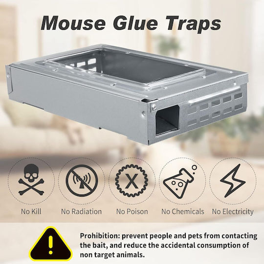 Metal Animal Traps 26x16x4.5cm ZD1TRA3QWSUSE01