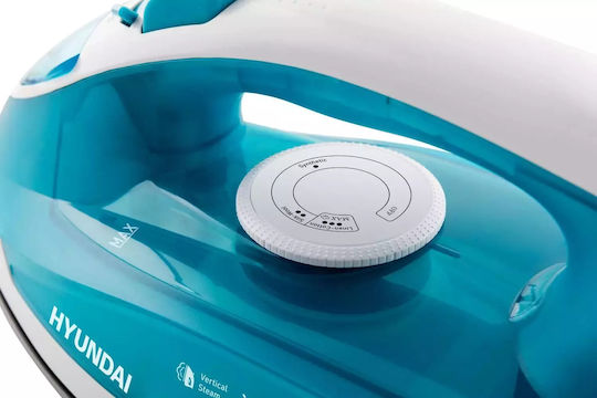 Hyundai Steam Iron 2200W with Ceramic Plate and Continuous Steam Supply 120g/min