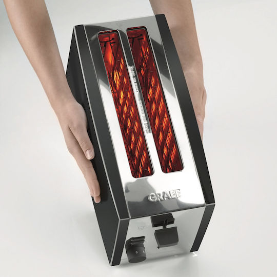 Graef Prăjitor de pâine 4 sloturi 1380W Negru