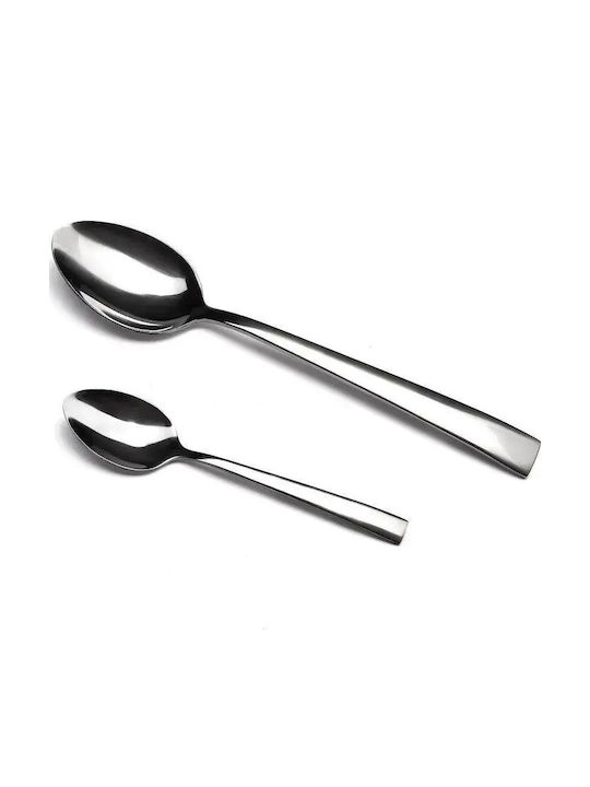 Florina Besteckset Edelstahl Silber 24Stück