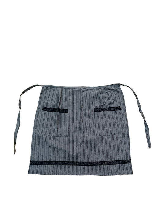 Afoi Giannakopouloi Apron Blue