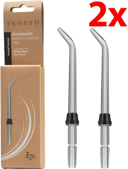 Seysso Replacement Spindle Brushes Irrigators 2pcs