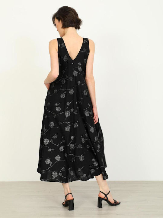 Summer Midi Dress Black