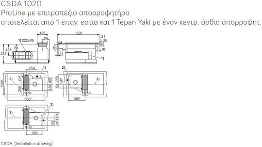 Miele Autonomous with Hood 88.5x52εκ. Silver