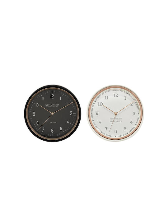 Atmosphera Ρολόι Τοίχου Ø29cm (Διάφορα Χρώματα)