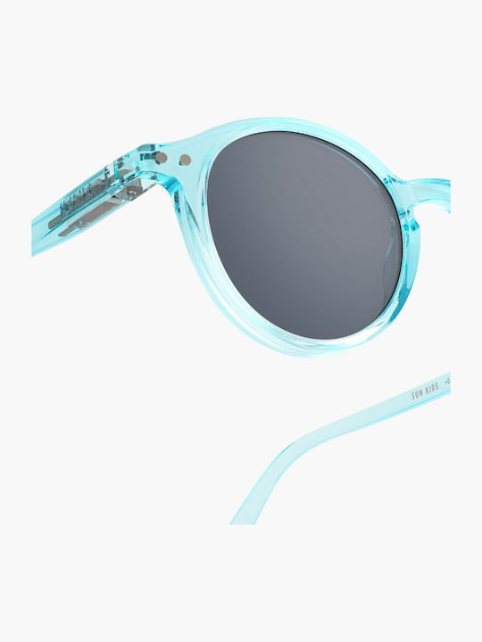 Izipizi #d Στρογγυλά Παιδικά Γυαλιά Ηλίου με Polarized Καθρέφτη Φακό Μπλε για 3-5 Ετών