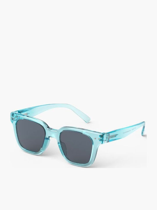 Izipizi Square Kids Sunglasses with Blue Mirror Lens for 7-11 Years