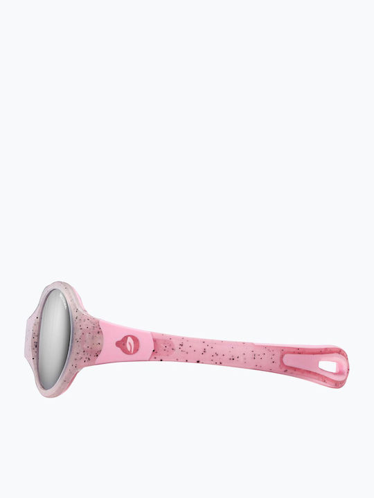 Julbo Loop M Ochelari De Soare Pentru Copii Atletic Cu Oglindă Lentilă Roz Deschis