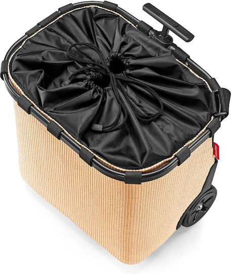 Υφασμάτινο Καρότσι Λαϊκής Μαύρο 42x47.5x32cm Υφασμάτινο Καρότσι Λαϊκής Μαύρο 42x47.5x32cm