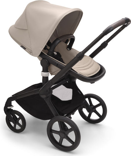 Bugaboo Fox 5 Регулируема Бебешка Количка 2 в 1 Подходяща за Новородено Desert Taupe Melange 9.9kg