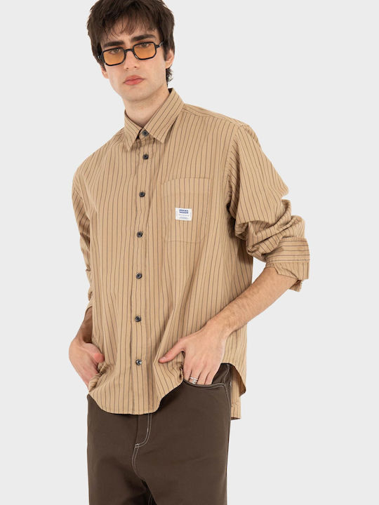 Hugo Overshirt Dark Beige