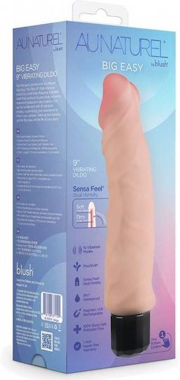 Blush Au Naturel Realistic Vibrator 22.2cm Beige
