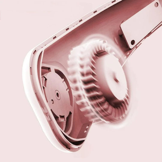 Ventilator Portabil De Gât Zola Fără Fir Flexibil 3 Viteze Reîncărcabil 20.35 X 18.45 X 5.73 Cm Roz