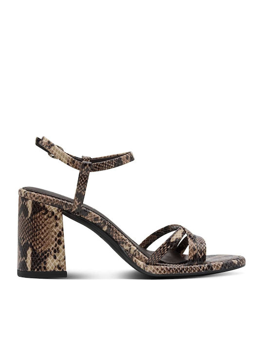 Sandals Brown Snake