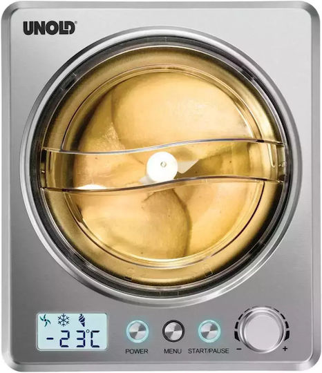 Unold Profi Plus Παγωτομηχανή 2.5lt Ασημί