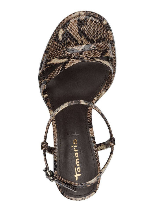 Sandals Brown Snake