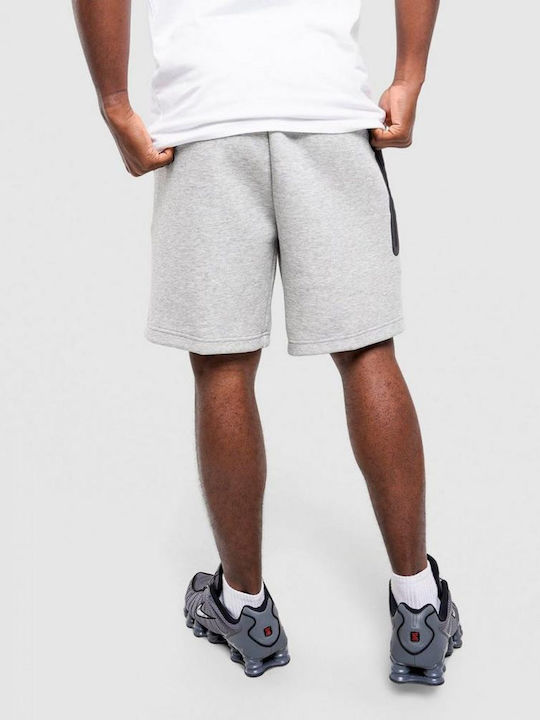Nike Tech Fleece Αθλητική Ανδρική Βερμούδα Γκρι