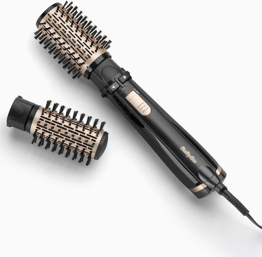 Babyliss Big Hair Dual Ceramic Electric Brush with Air & Rotating Head for Straightening 1000W