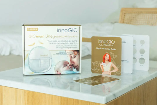 innoGio Electric Single Breast Pump Green
