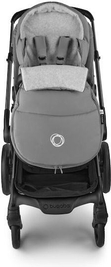 Bugaboo Sac de picioare pentru cărucior Impermeabil Gri cu căptușeală Fleece