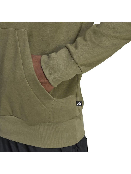 Trefoil Essentials Φούτερ με Κουκούλα Camo
