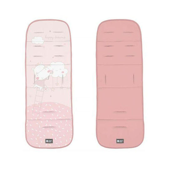 Kikka Boo Stroller Seat Liner Double Sided 82x32x1.5cm Pink
