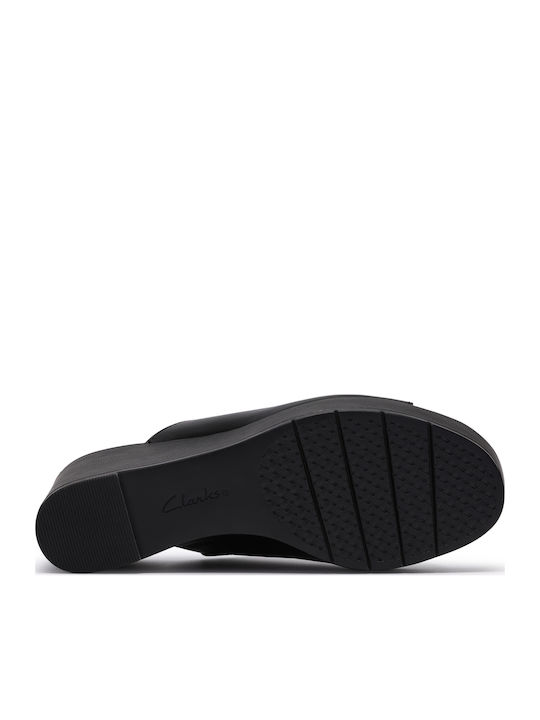 Sabina Summer Women's Platform Slippers Style Black