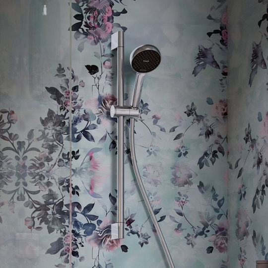 Hansgrohe Βέργα Ντουζ με Τηλέφωνο και Σπιράλ