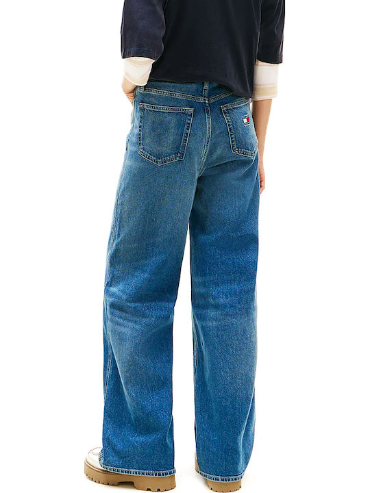 Tommy Hilfiger Claire High Rise Women's Jean Pants in Wide Leg Style Tommy Hilfiger Claire High Rise Women's Jean Pants in Wide Leg Style