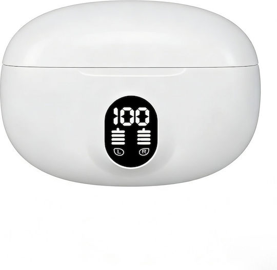 iXchange ES-16 In-Ear Bluetooth Kopfhörer mit Ladekoffer Weiß