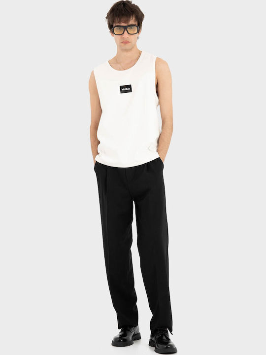 Elastic Black Men's Trousers