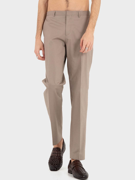Elastic Brown Trousers