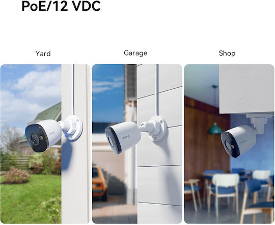 Imou IPC-PS3EP-8Q0 IP Surveillance Camera 4K Waterproof with Two-Way Communication and 2.8mm Lens