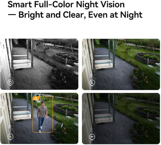 Imou IPC-PS3EP-8Q0 IP Surveillance Camera 4K Waterproof with Two-Way Communication and 2.8mm Lens