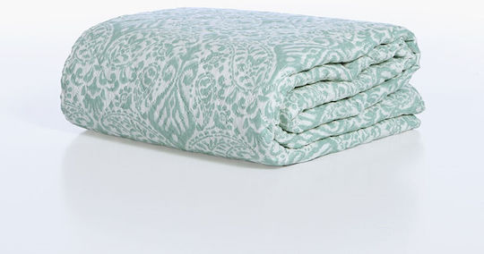 Nef-Nef Homeware Jetrix Κουβερλί Ημίδιπλο Microfiber Green 180x240cm