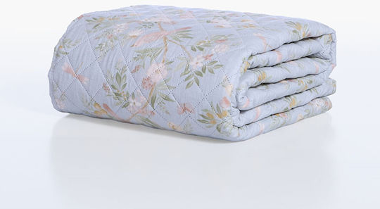Nef-Nef Homeware Dreamel Шалтета Ултрадвоен Микрофибър Син 230x240см