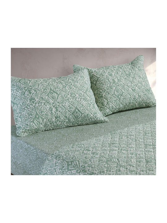 Nef-Nef Homeware Jetrix Tagesdecken Übergröße Mikrofaser Grüne 230x240cm