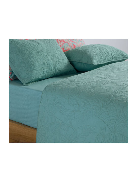 Nef-Nef Homeware Charisma Κουβερλί Υπέρδιπλο Green 230x240cm