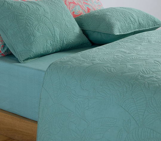 Nef-Nef Homeware Charisma Coverlet Double Green 230x240cm