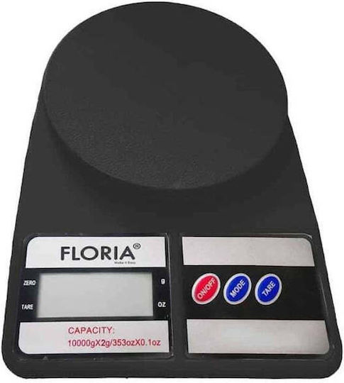 Cantare De Bucatarie Digitală Până La 10kg Neagră