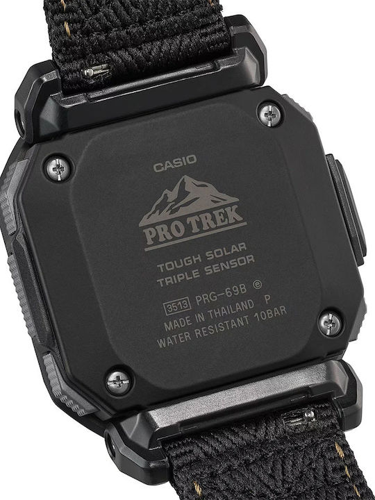 Casio Casio Pro Trek Ρολόι Solar με Υφασμάτινο Λουράκι Casio Casio Pro Trek Ρολόι Solar με Υφασμάτινο Λουράκι