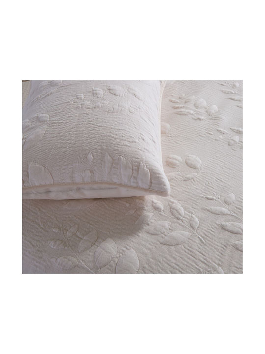 Nef-Nef Homeware Emily Set Pillowcases Oxford Ecru 52x72cm