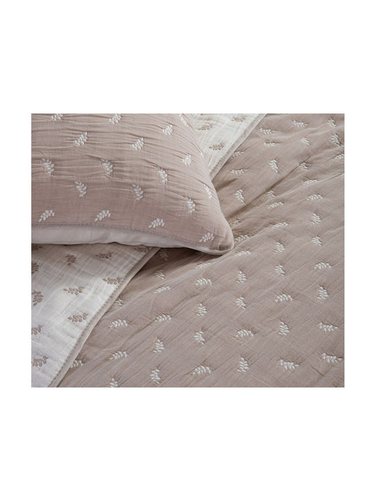 Nef-Nef Homeware Homeware Set Pillowcases Beige 52x72cm
