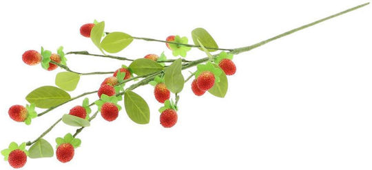 Arti Casa Dekoratives Künstliches Zweigstelle Mit Erdbeeren 60cm