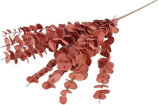 Ramură decorativă artificială de eucalipt Countryfield portocalie 60cm